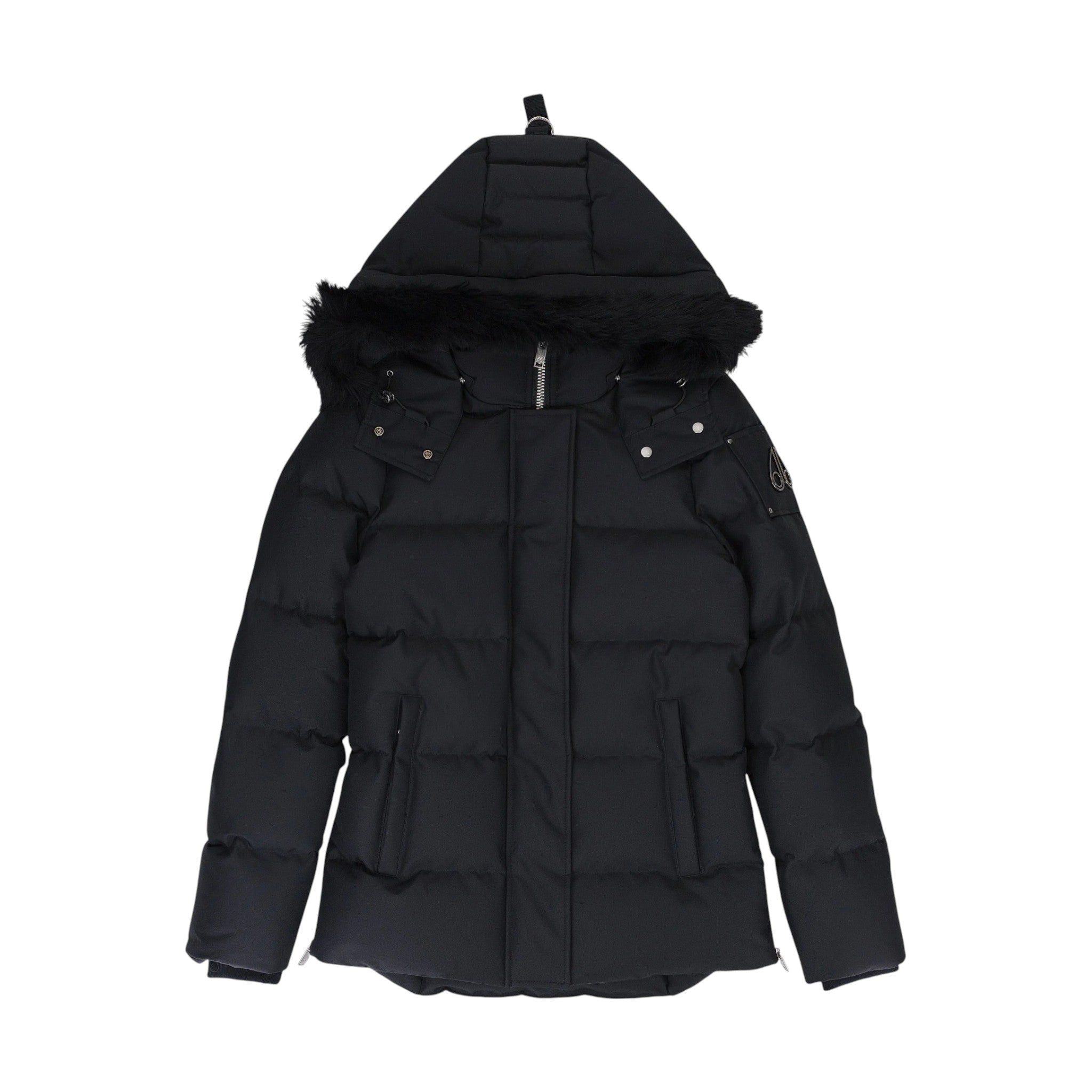 Moose Knuckles 'Black Cloud' Black Puffer Jacket