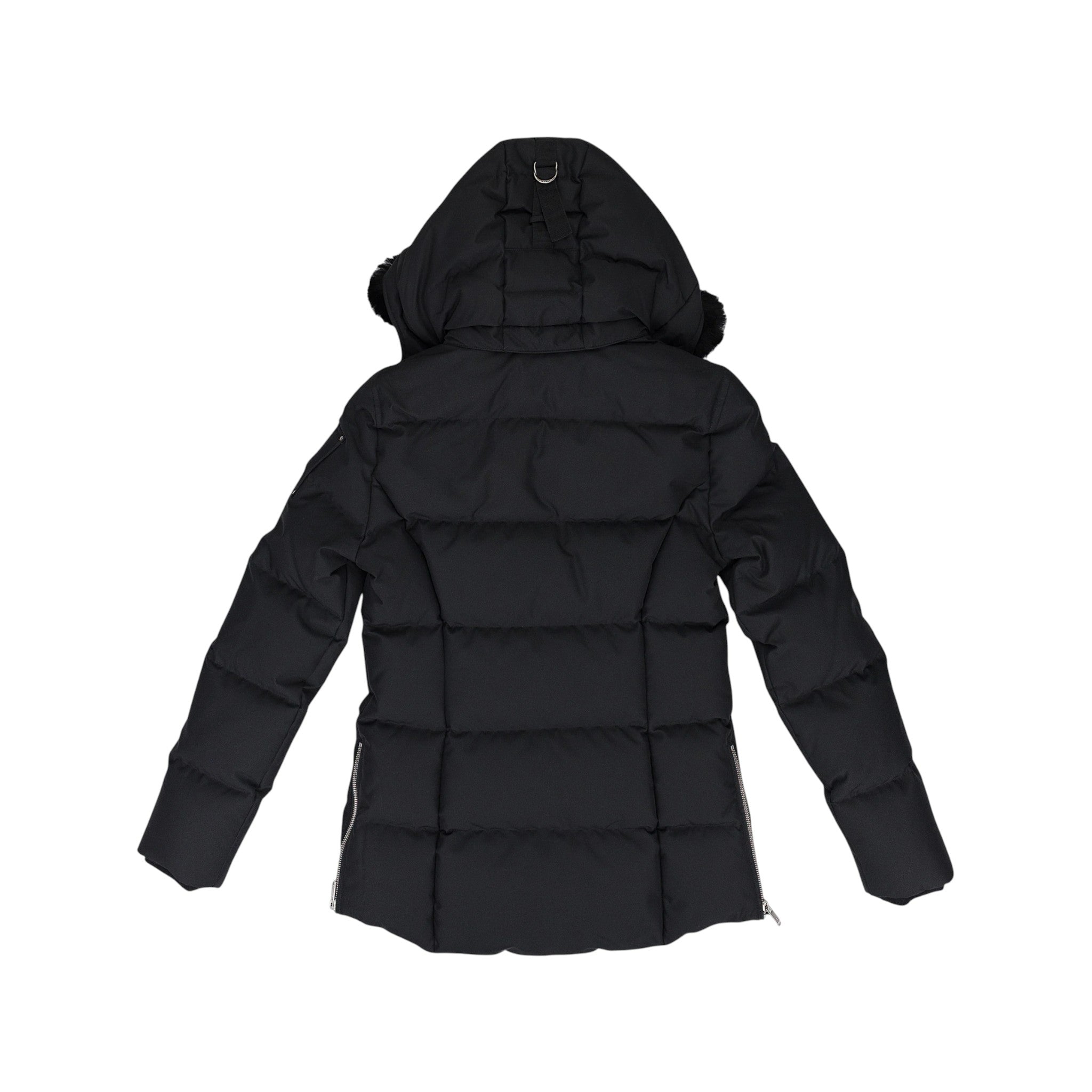 Moose Knuckles 'Black Cloud' Black Puffer Jacket (Women's)