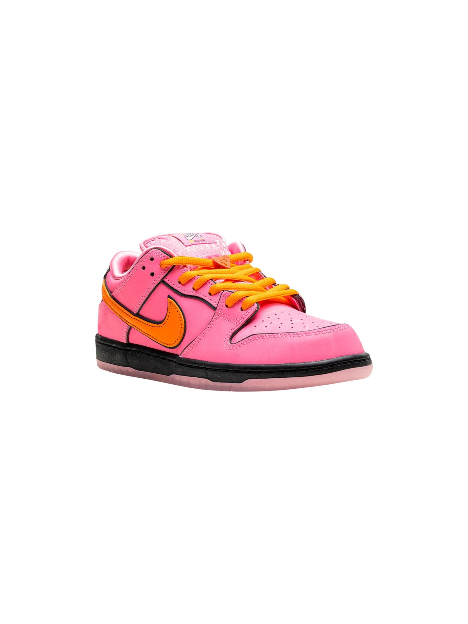Nike SB Dunk Low 'Powerpuff Blossom' Pink & Orange Sneakers