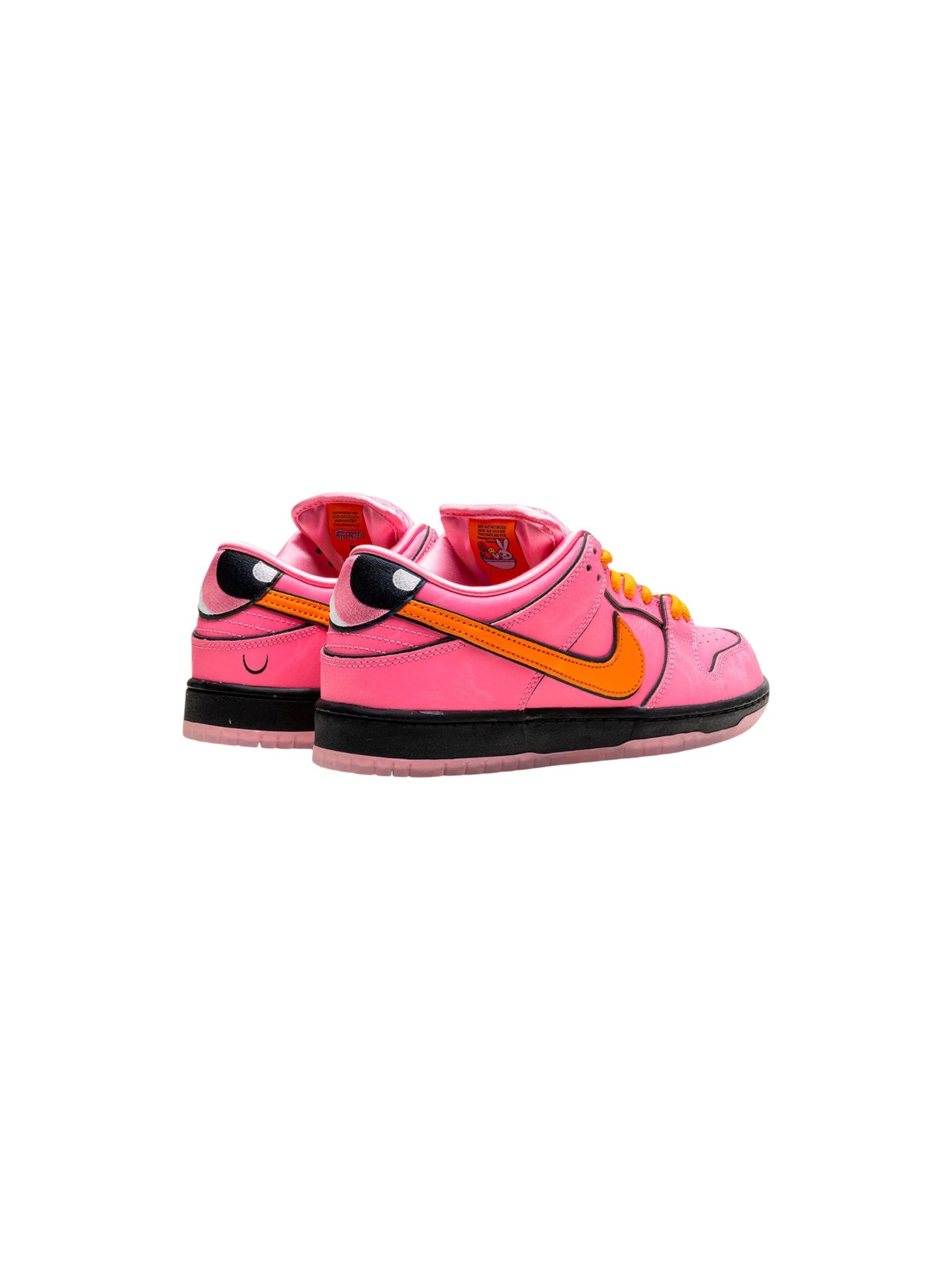 Nike SB Dunk Low 'Powerpuff Blossom' Pink & Orange Sneakers