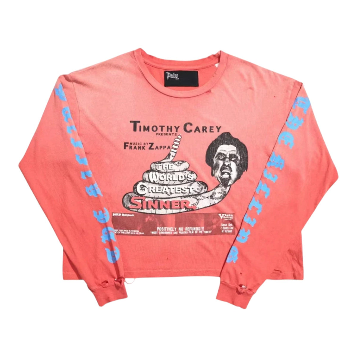 Paly Hollywood 'Timothy Carrey' Red LS Tee