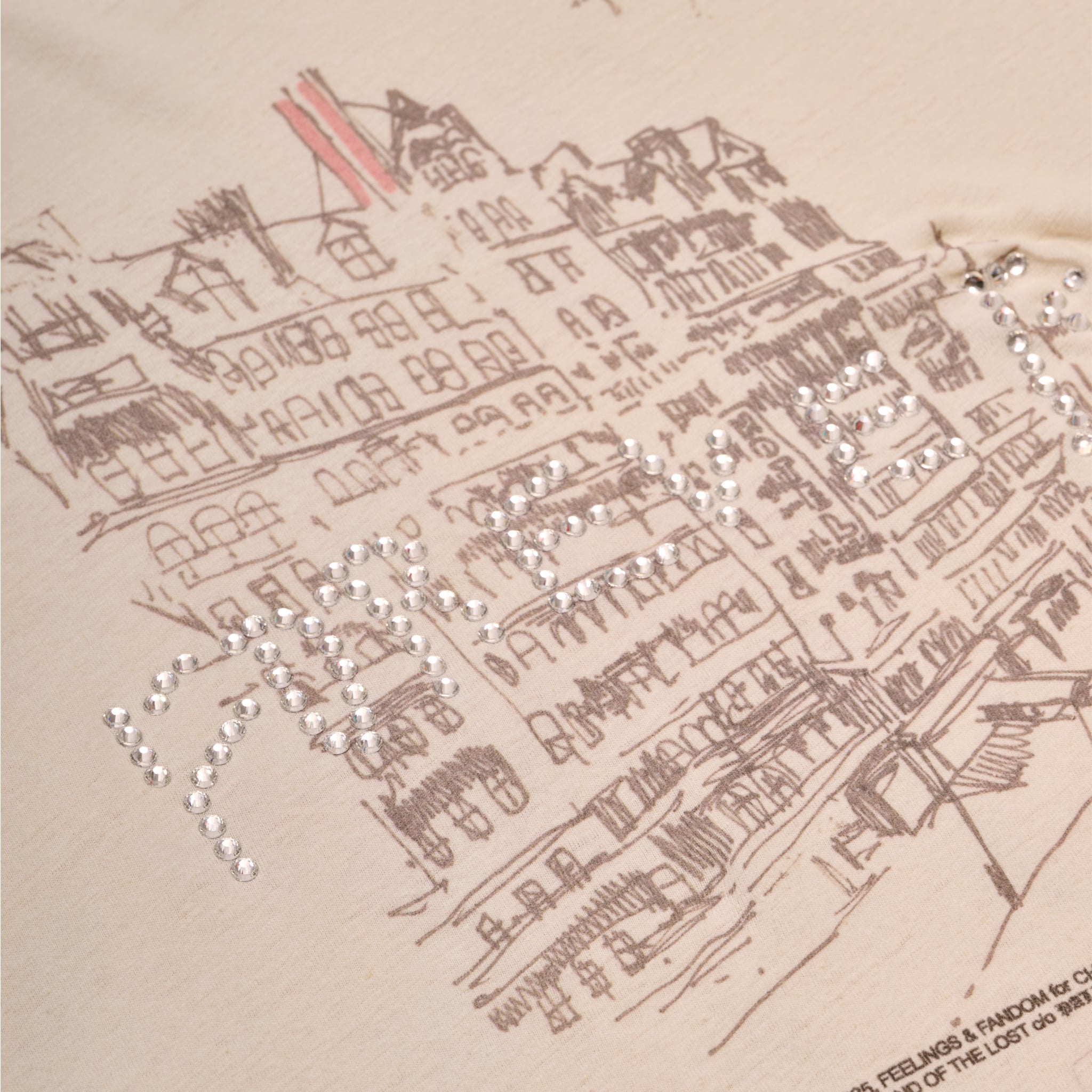 Paly 'Chelsea Hotel' White Tee