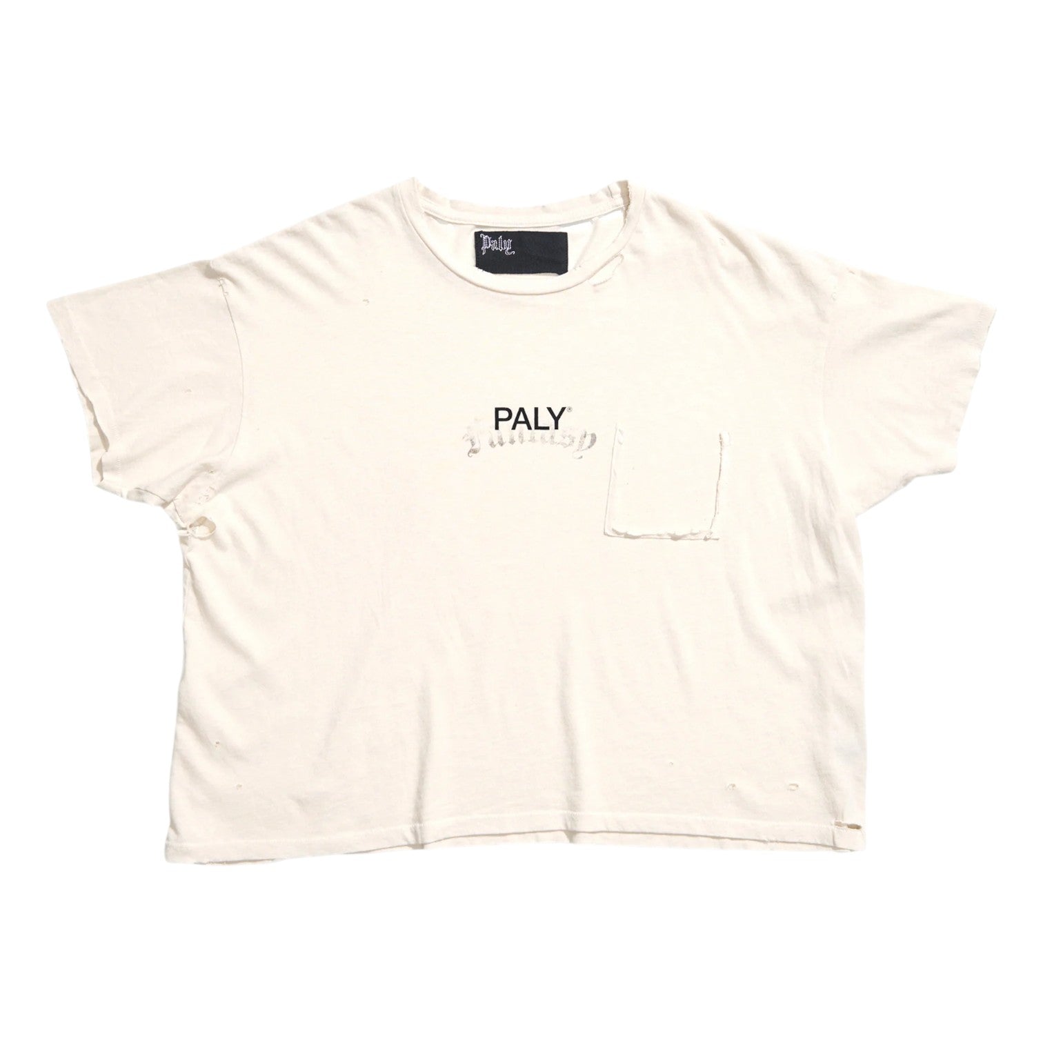 Paly 'Core Logo ' White Tee