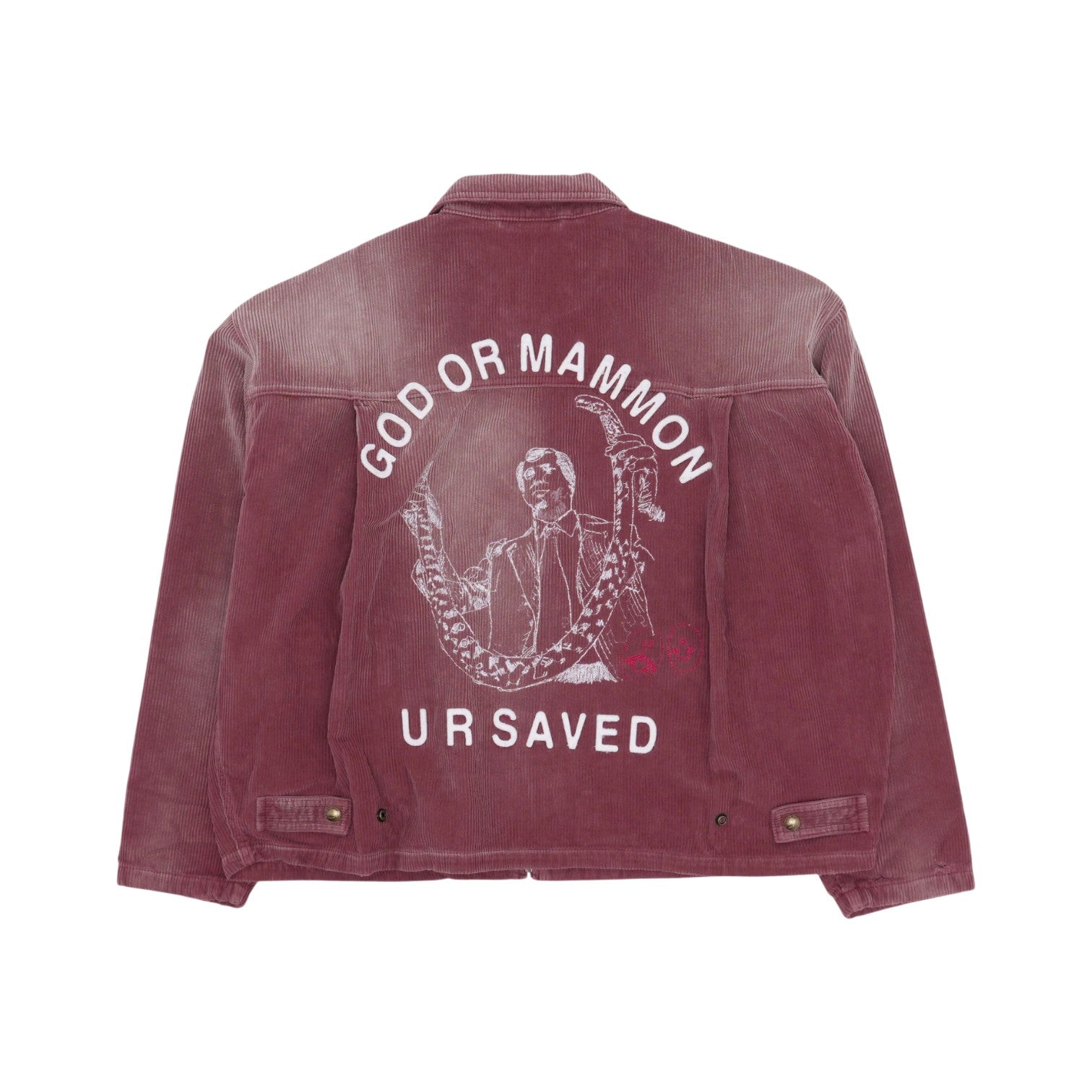 Paly 'Syanan' Red Corduroy Jacket