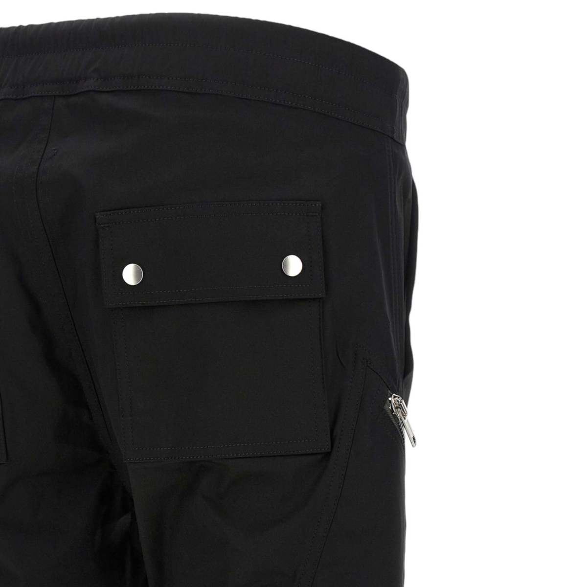 Rick Owens 'Black Tower' Heizer Black Cargo Pants