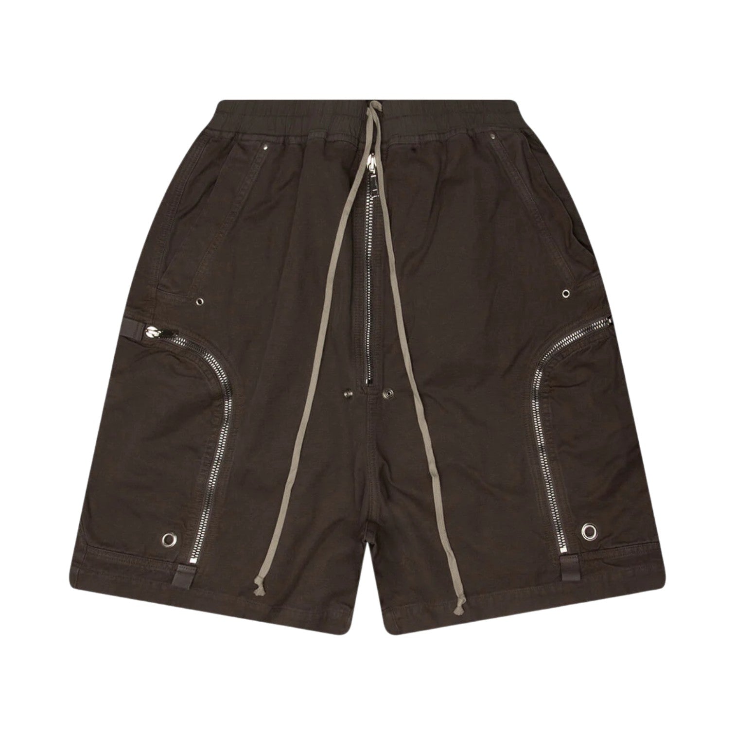 Rick Owens DRKSHDW 'Bauhaus Pods' Dark Dust Nylon Shorts