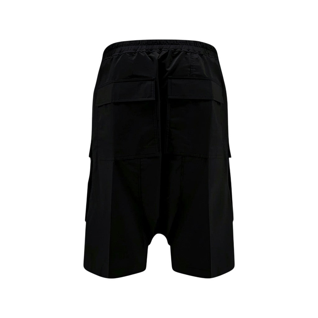Rick Owens DRKSHDW 'Cargo Pods' Black Shorts