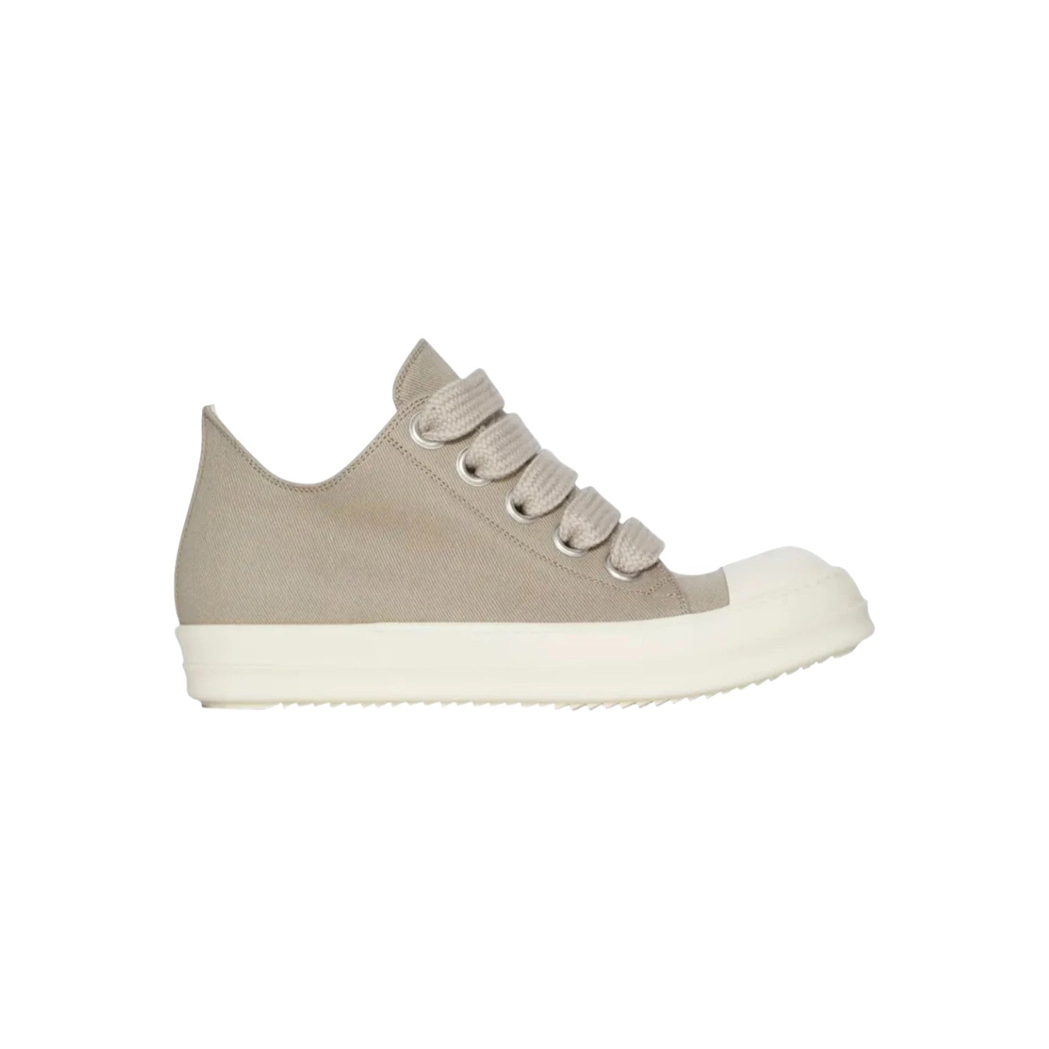 Rick Owens DRKSHDW 'Jumbo Lace' Low Dirty Pearl & Milk Sneakers