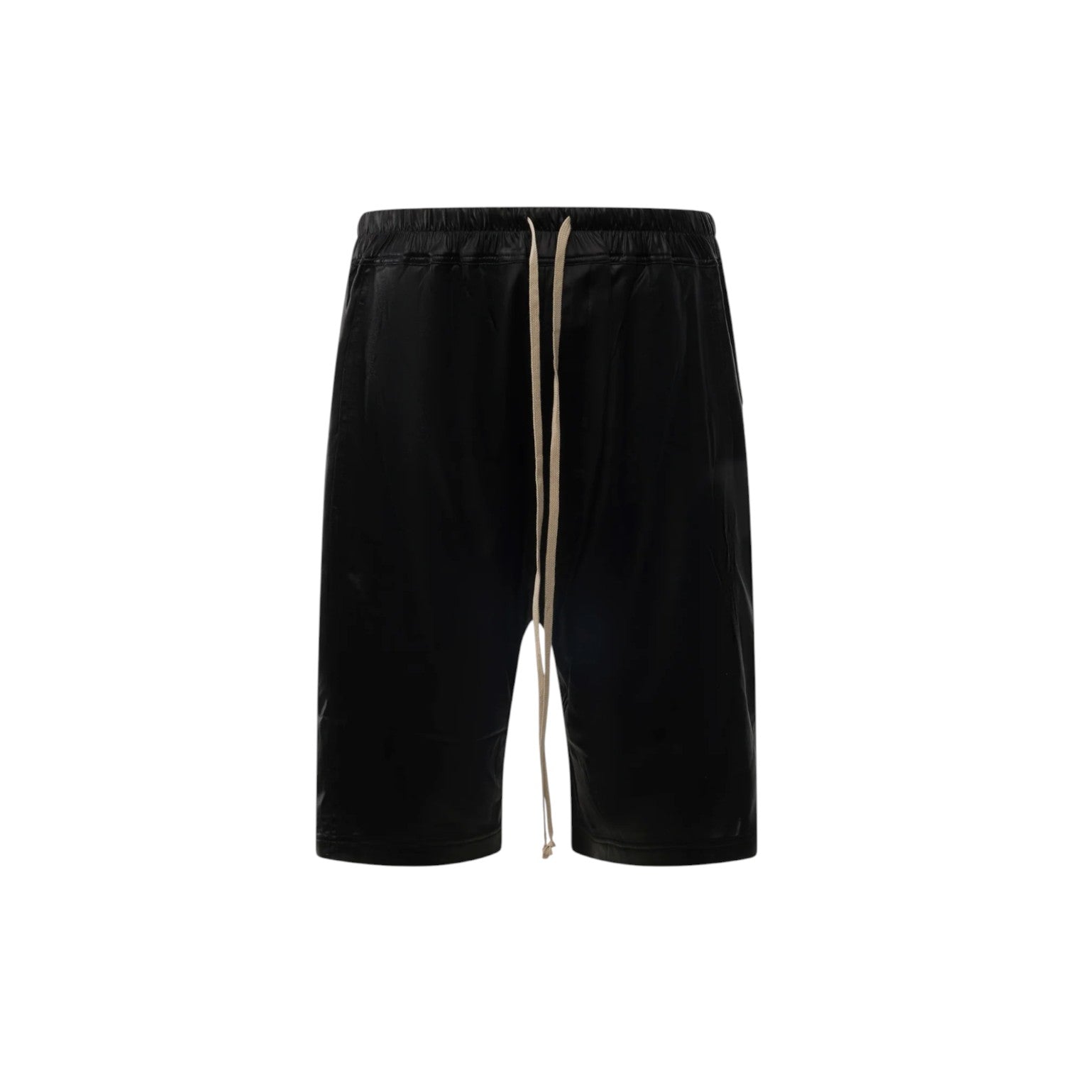 Rick Owens DRKSHDW 'Wide Pusher' Black Shorts