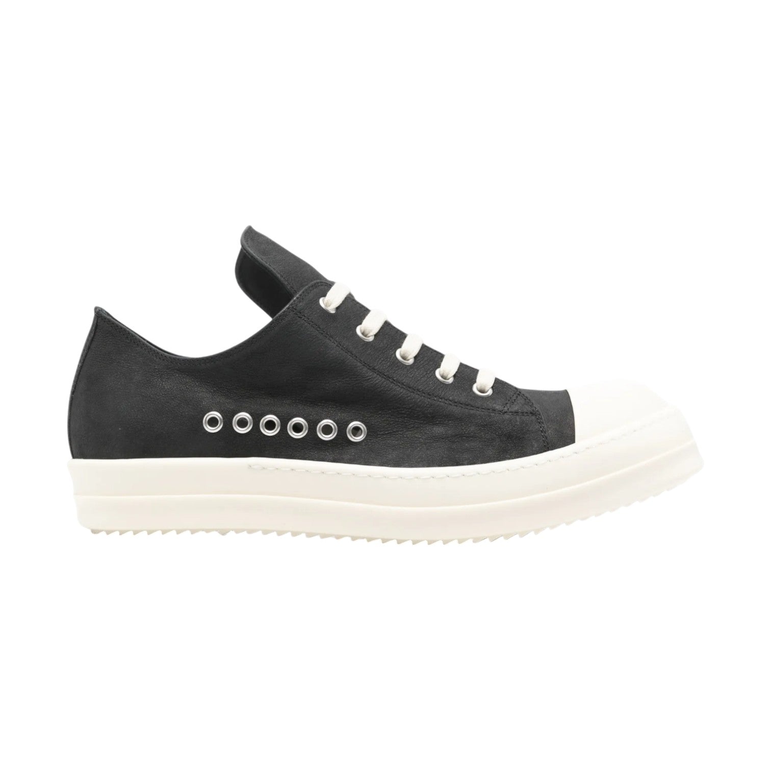 Rick Owens Mainline 'Extreme' Low Black & Milk Sneakers
