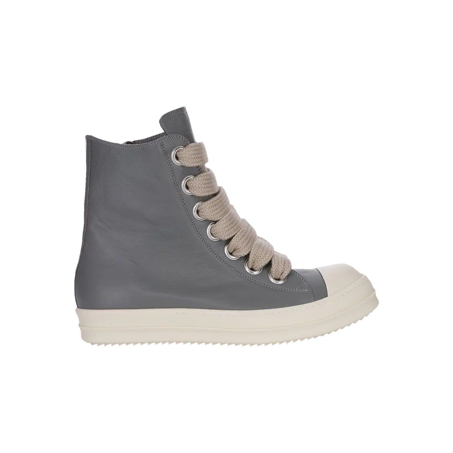 Rick Owens Mainline 'Ramone Jumbo Lace' Washed Indigo & Milk Sneakers