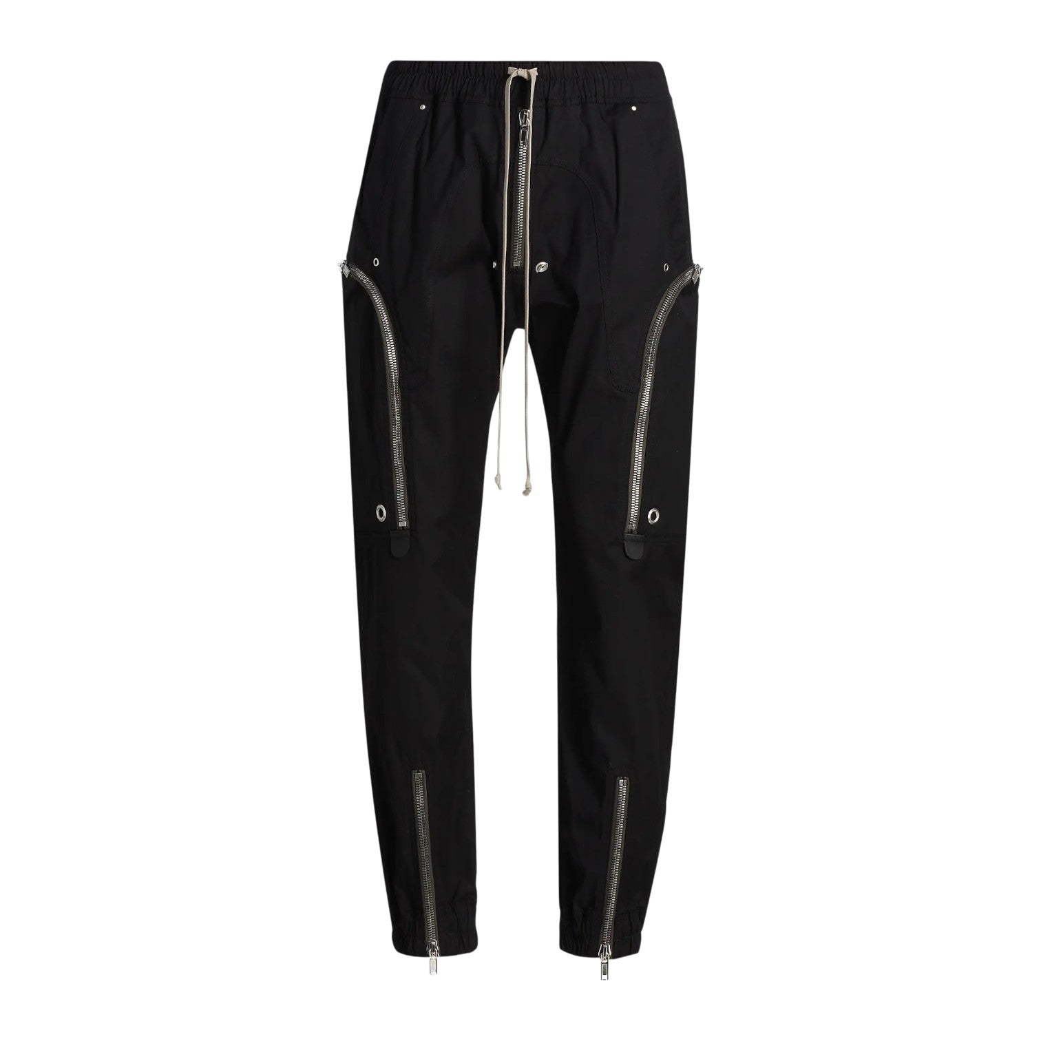 Rick Owens 'Bauhaus' Black Nylon Pants