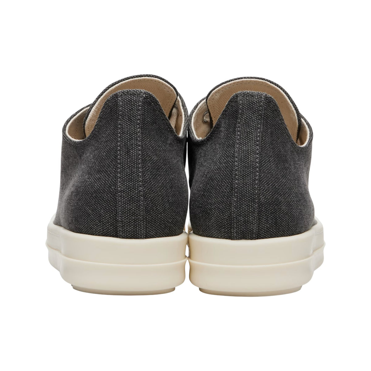 Rick Owens 'DRKSHDW Ramone' Low Gravel & Milk Sneakers
