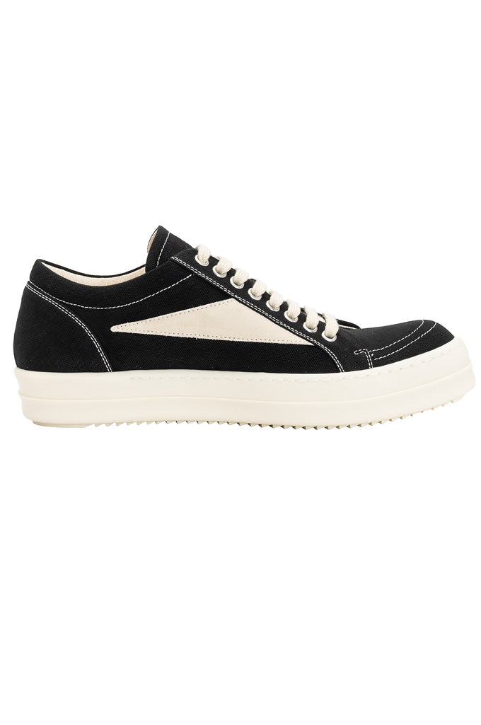 Rick Owens 'DRKSHDW Vintage' Black & Milk Sneaker