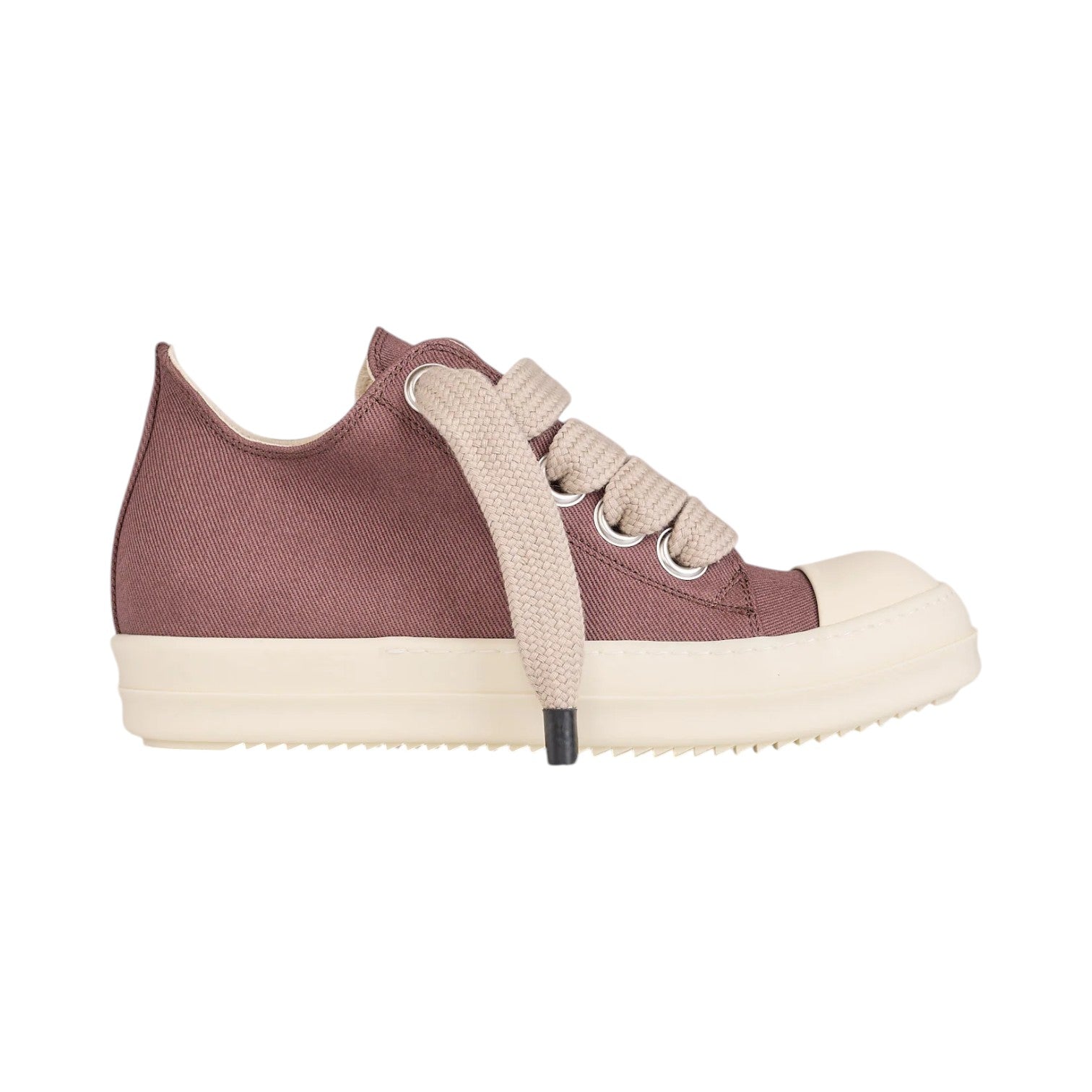 Rick Owens 'DRKSHDW' Jumbo Lace Low Grape & Milk Sneakers