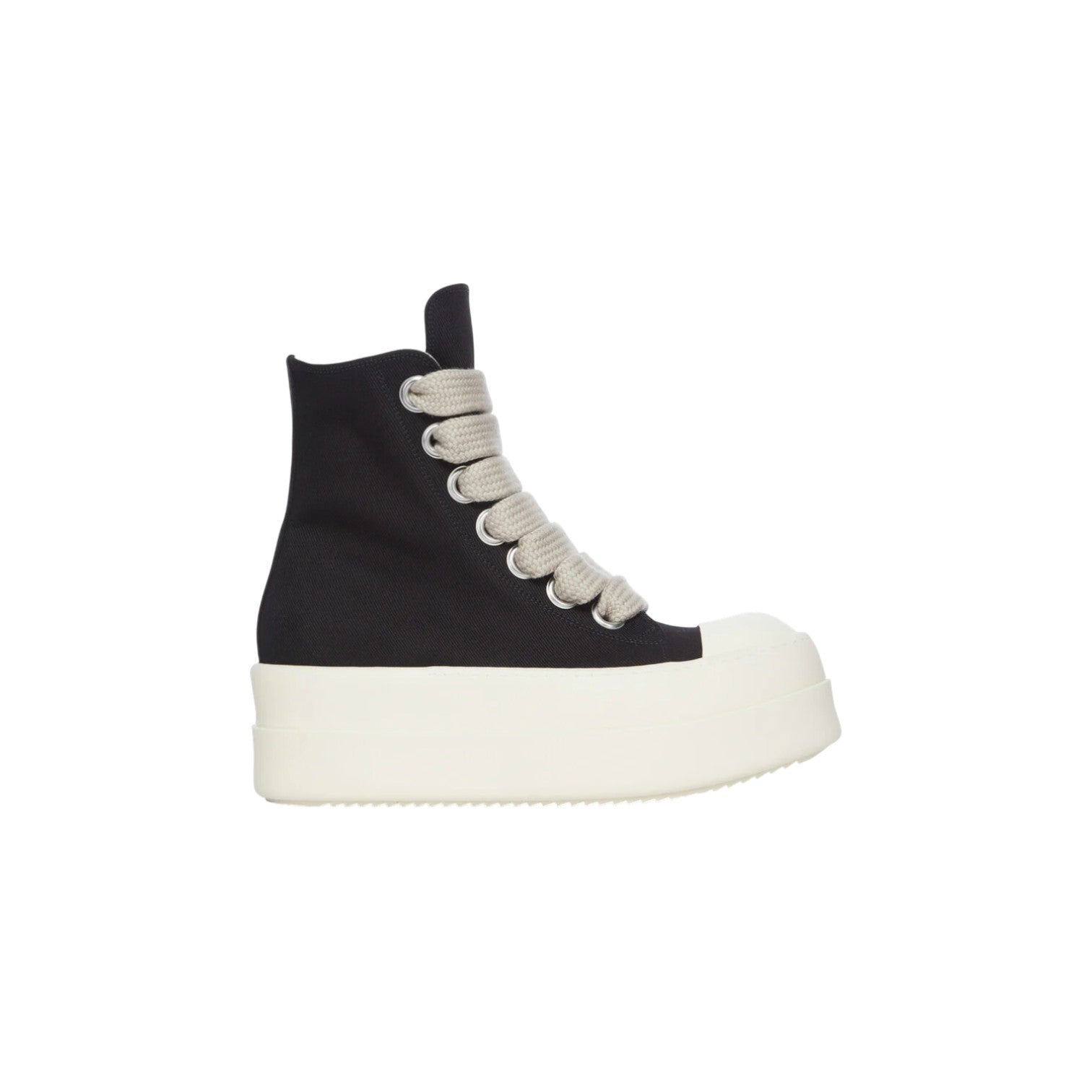 Rick Owens 'DRKSHDW' Jumbo Lace Mega Bumper Black & Milk Sneakers