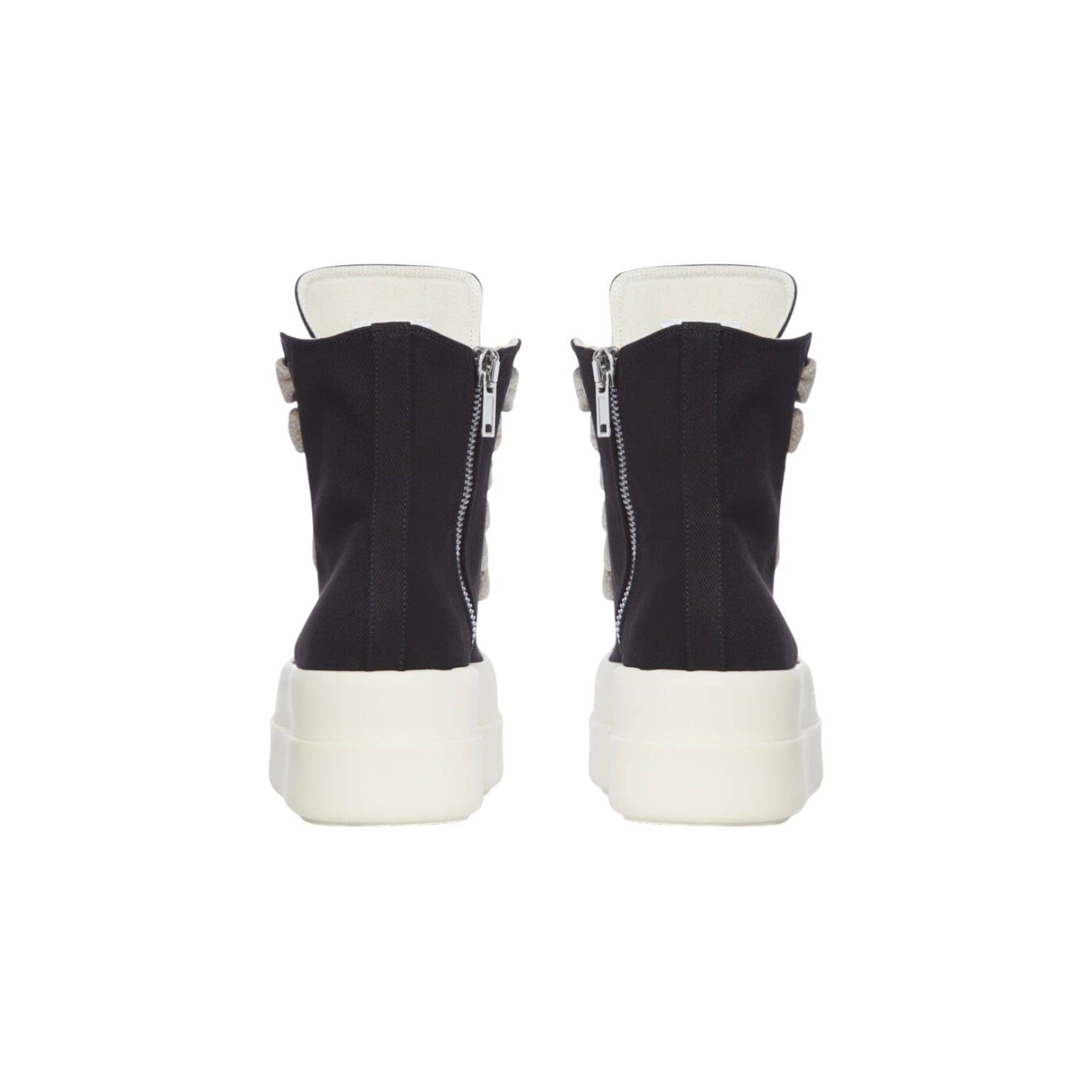 Rick Owens 'DRKSHDW' Jumbo Lace Mega Bumper Black & Milk Sneakers