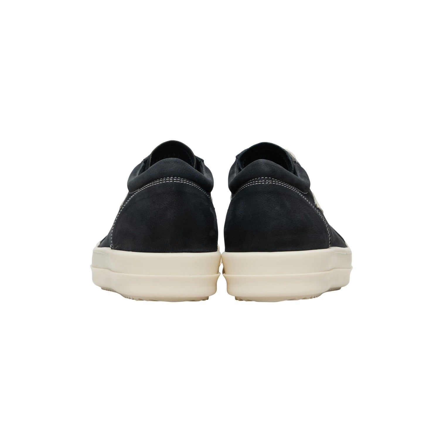 Rick Owens 'Mainline Vintage' Low Black & Milk Sneakers
