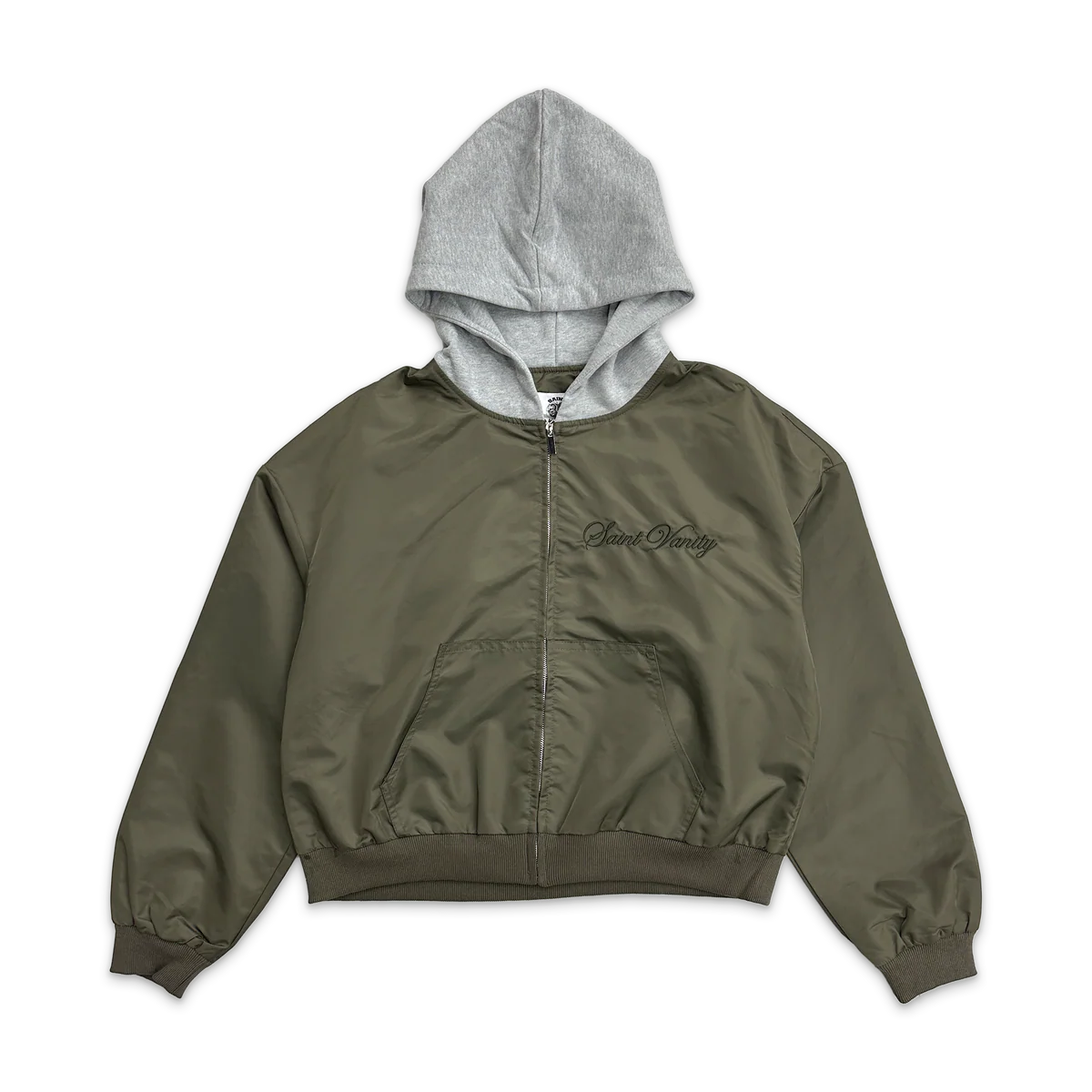 Saint Vanity 'Army Green' Bomber Jacket