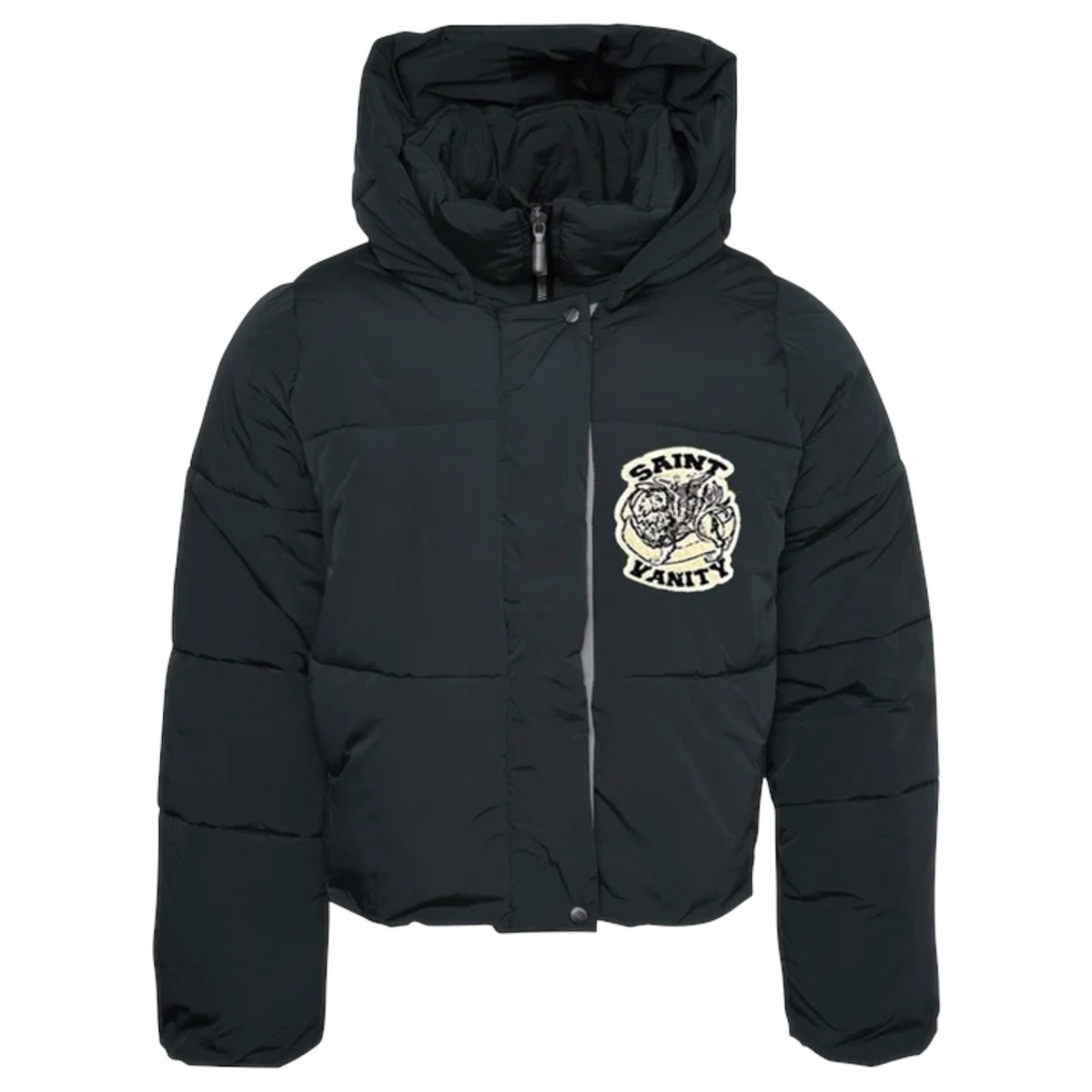 Saint Vanity Black Puffer Jacket