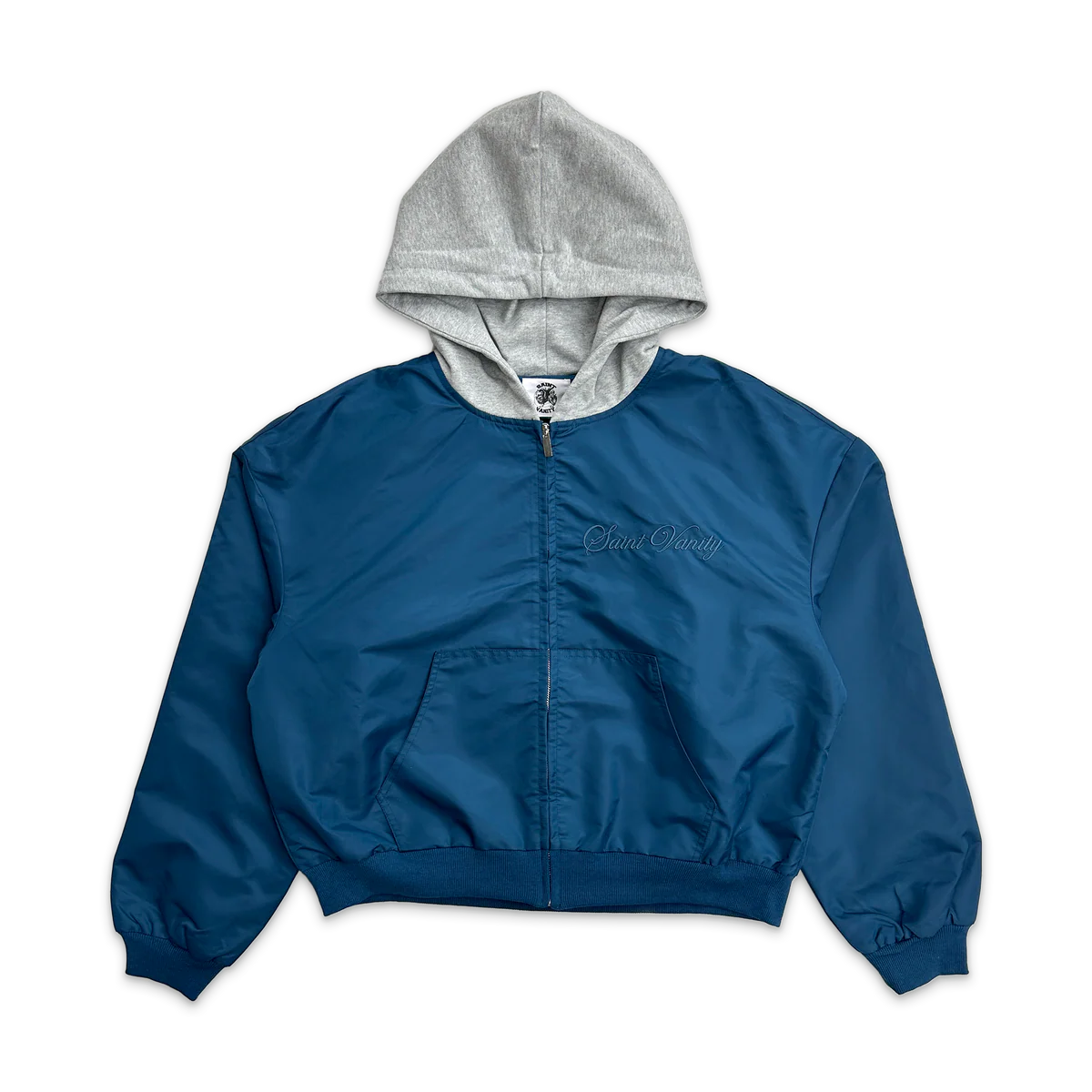 Saint Vanity 'Teal' Bomber Jacket