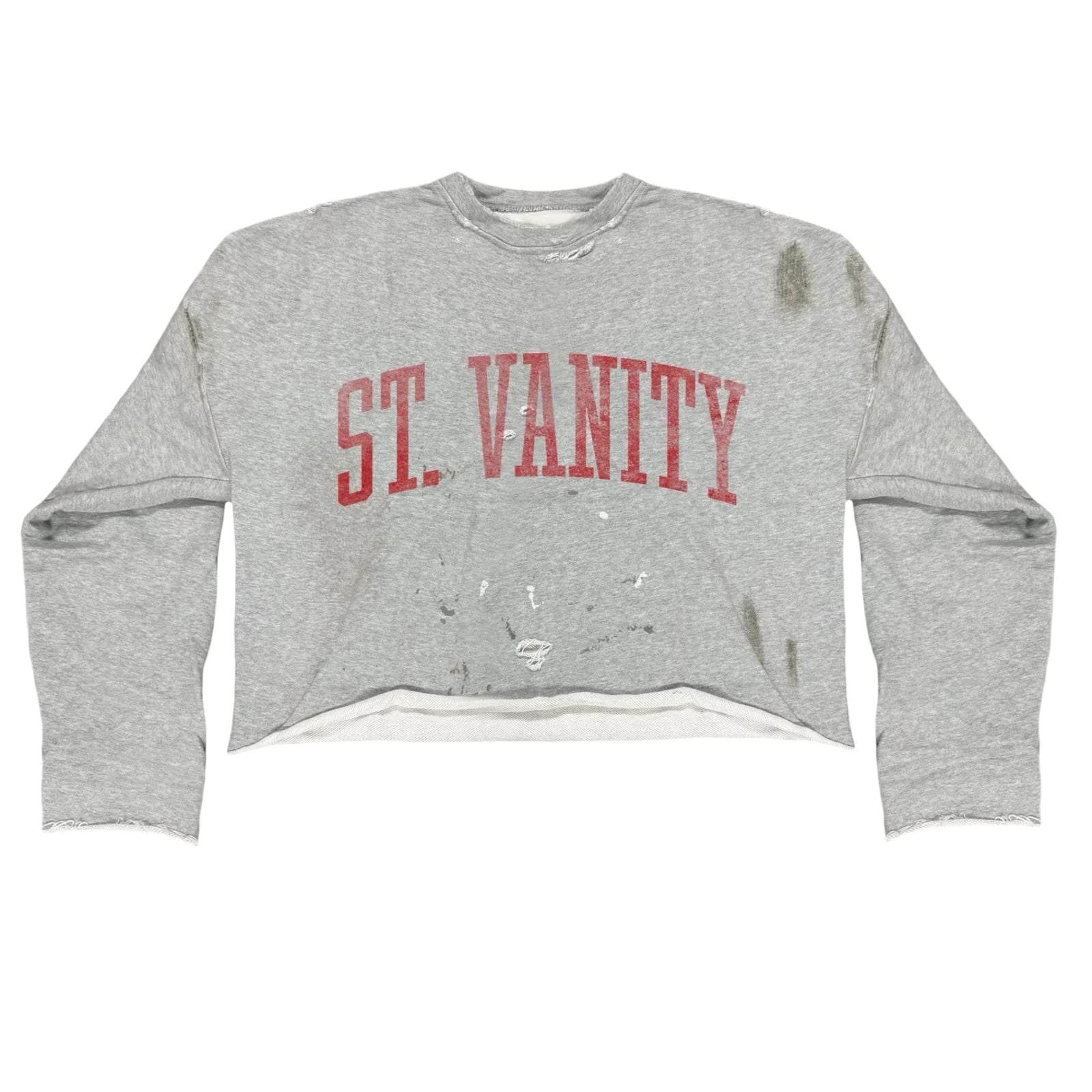 Saint Vanity 'Bager' Grey Crewneck