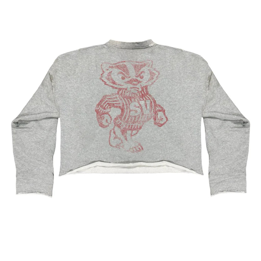 Saint Vanity 'Bager' Grey Crewneck