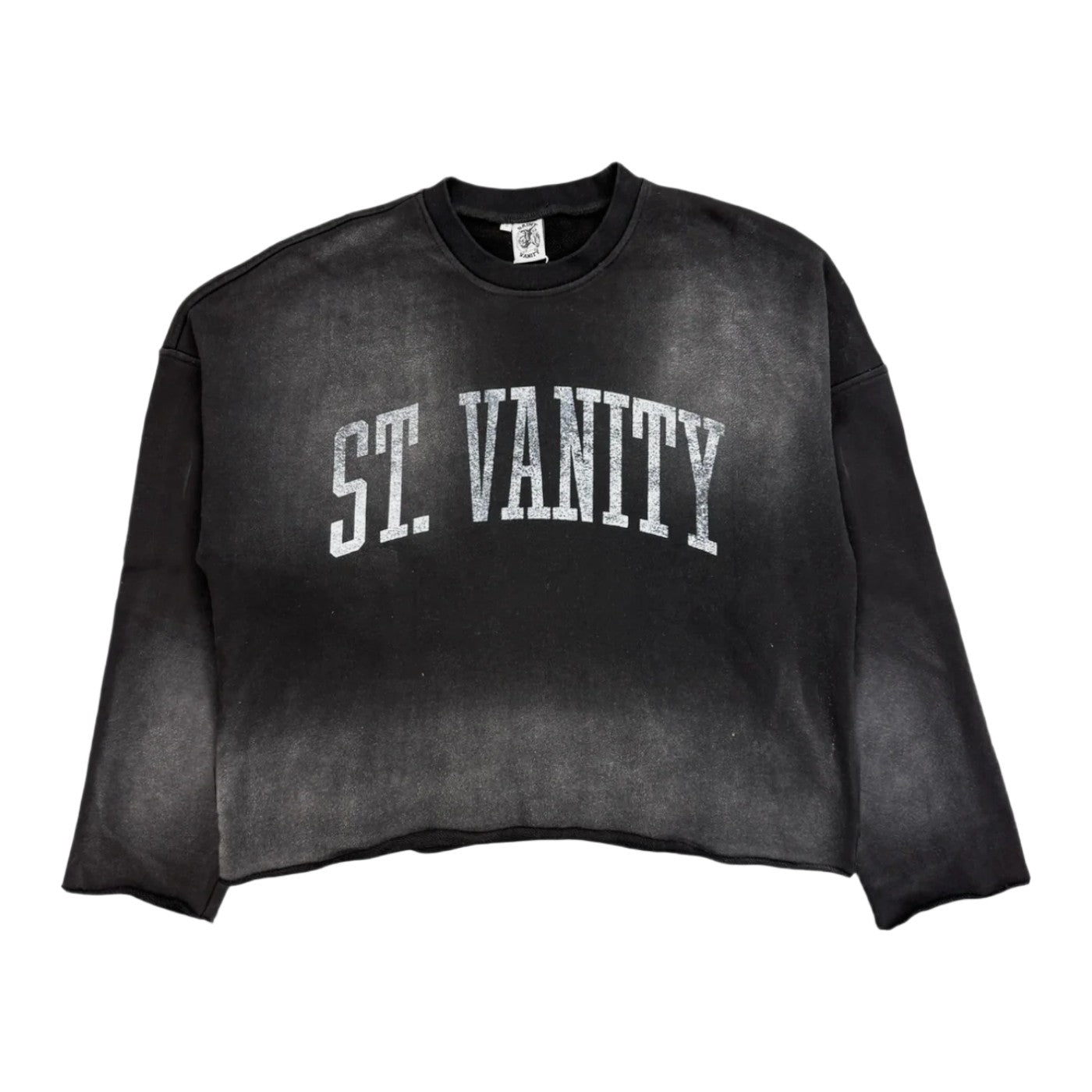 Saint Vanity 'Black Ash' LS Crewneck
