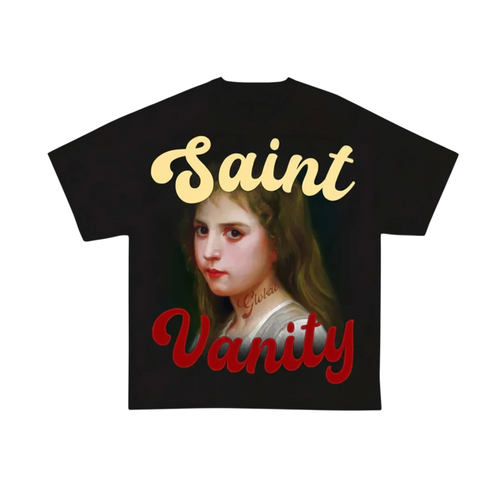 Saint Vanity 'Global' Black Tee