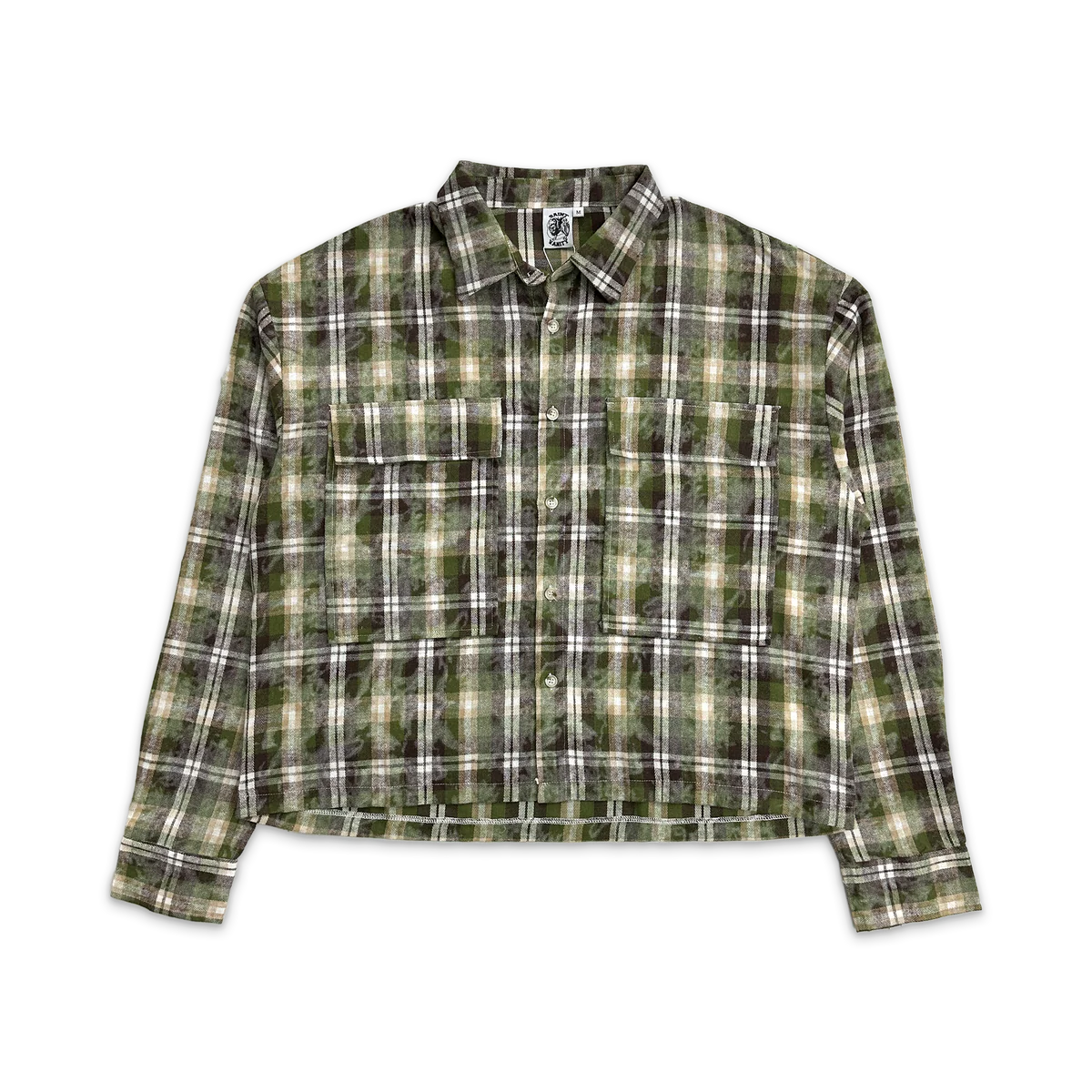 Saint Vanity 'Green & Brown' Flannel Shirt