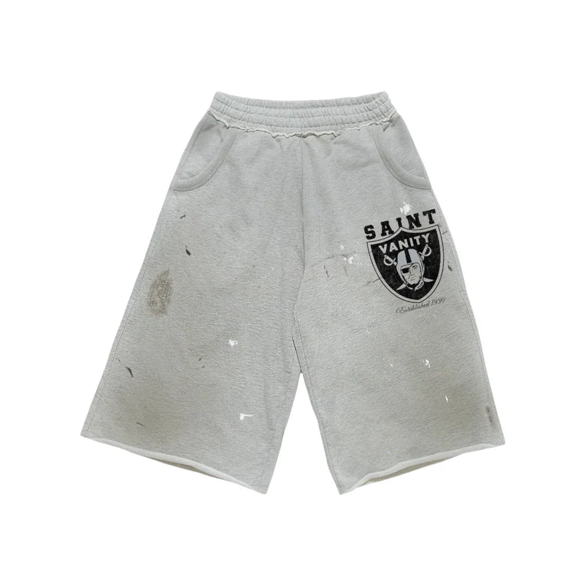 Saint Vanity 'Oakland' Grey & Black Shorts