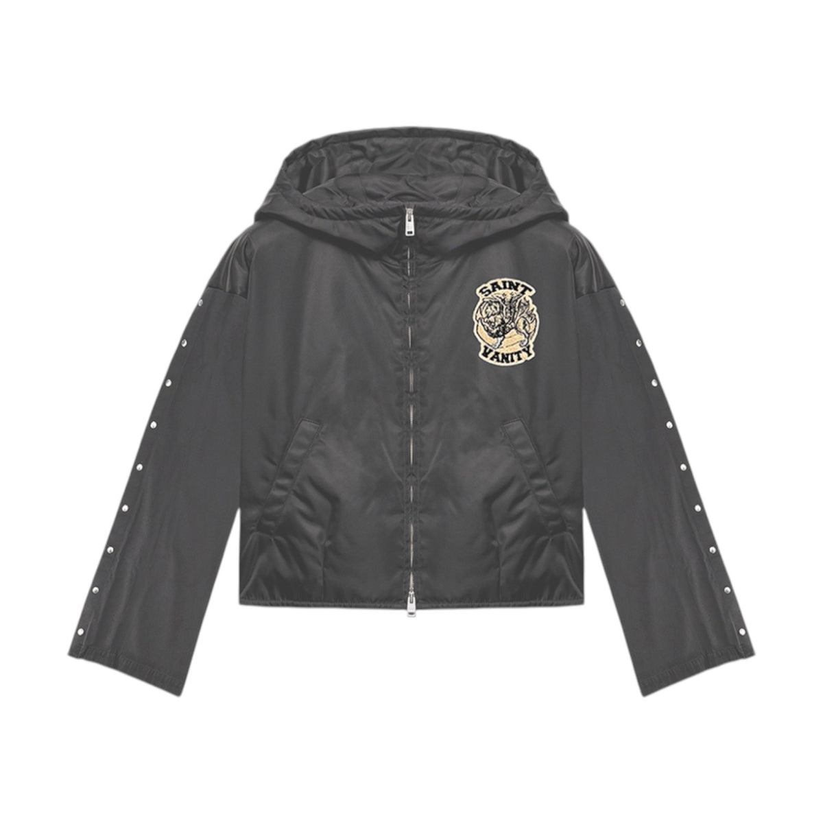 Saint Vanity 'Steel Grey' Nylon Jacket