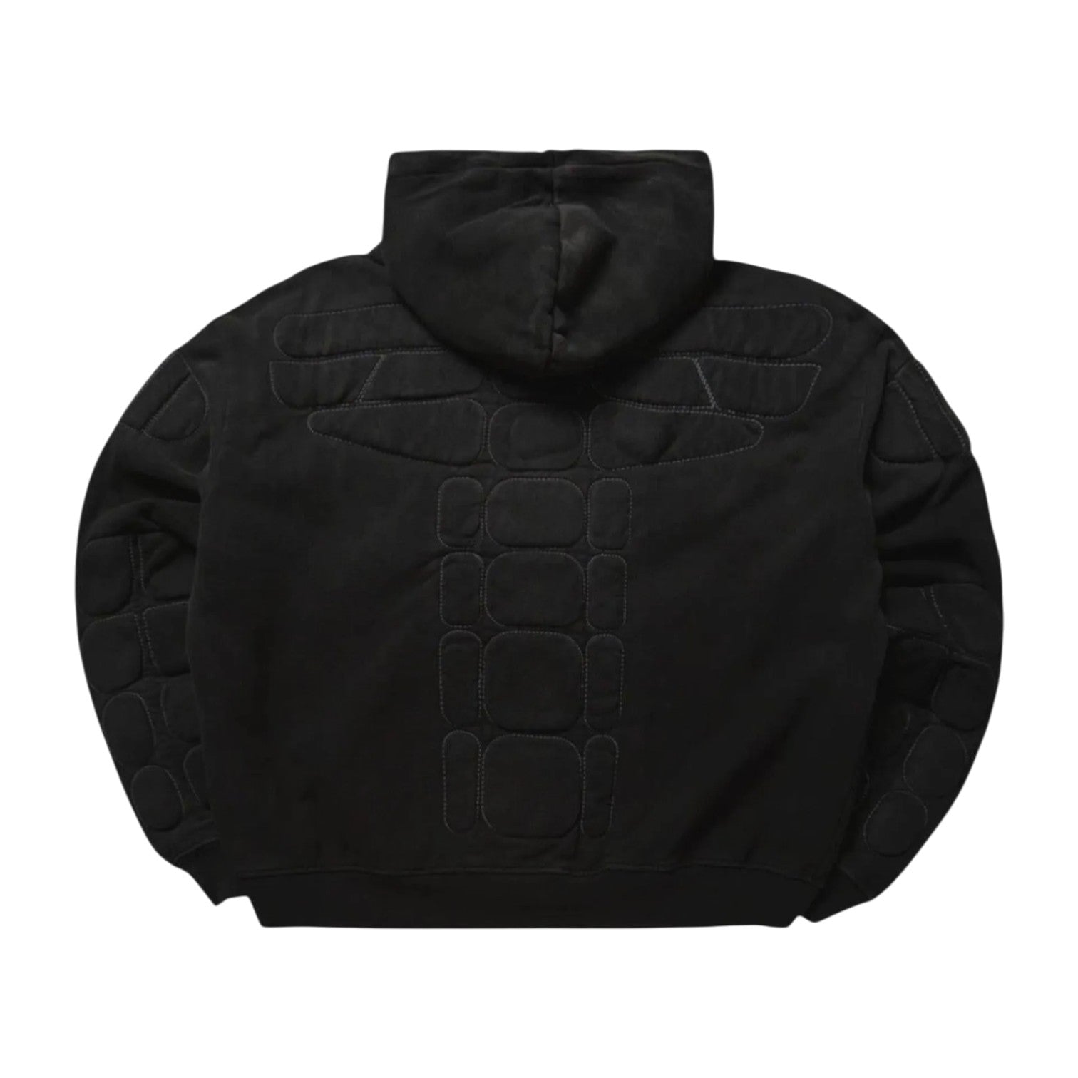 Satoshi Nakamoto 'Enduro' Black Padded Hoodie