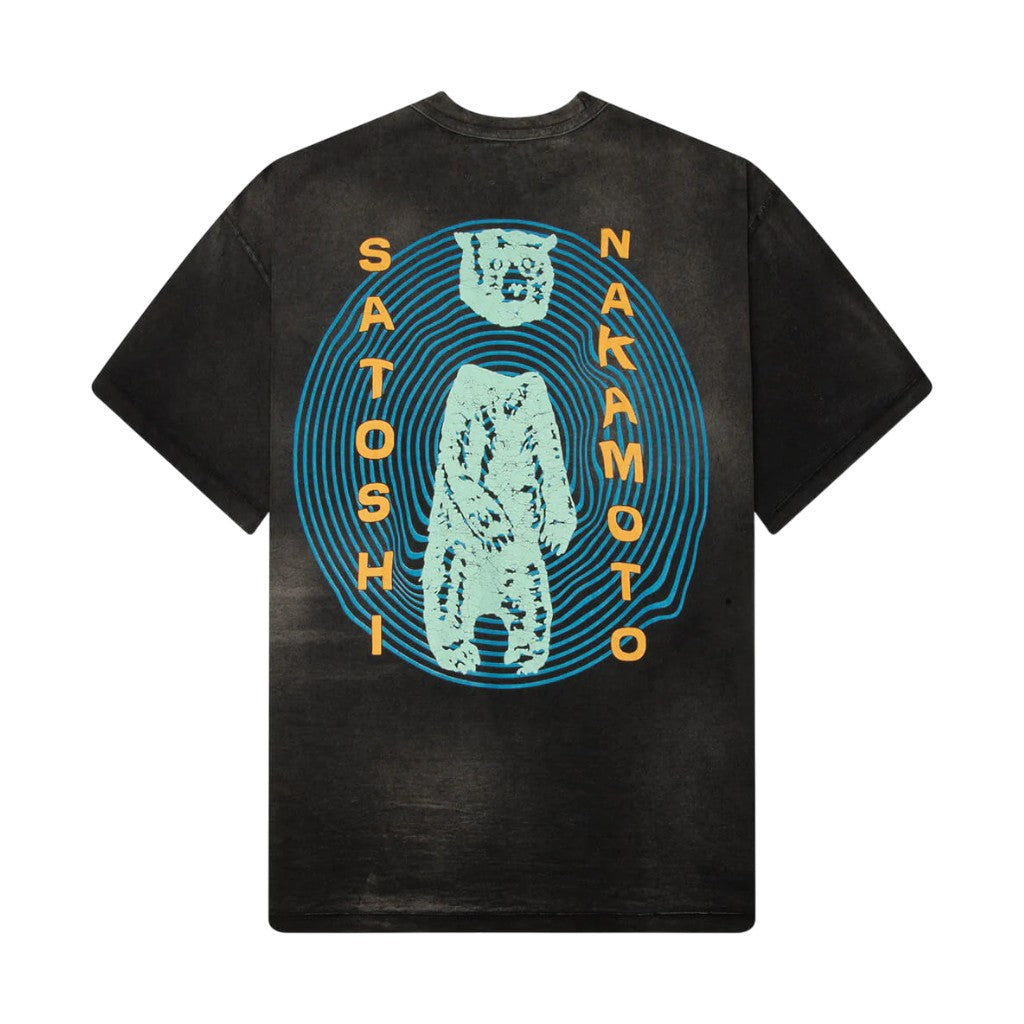 Satoshi Nakamoto 'Overdrive' Black Tee