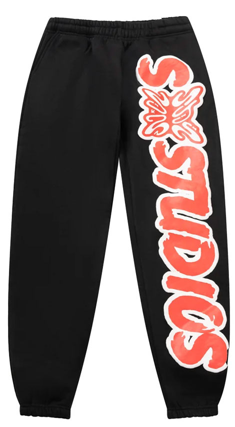 SB Studios Black & Red Sweats