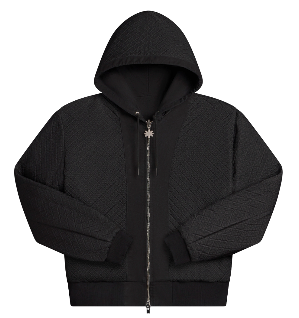 LOST SHDWS 'Reversible Detached' Oil Black Work Jacket