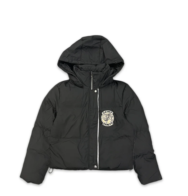 Saint Vanity 'Black' Puffer Coat