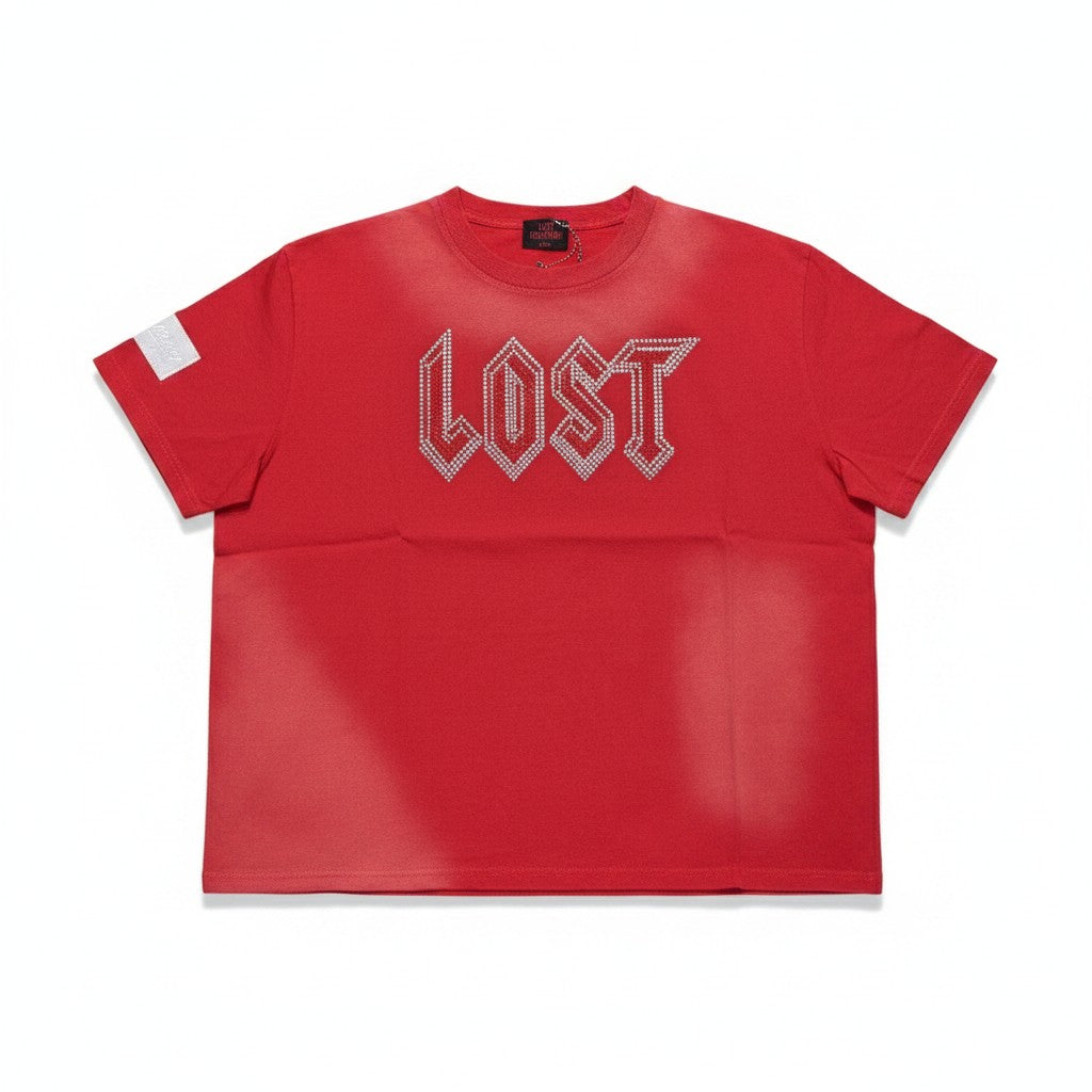 Lost Intricacy 'Red Rhinestone' Tee