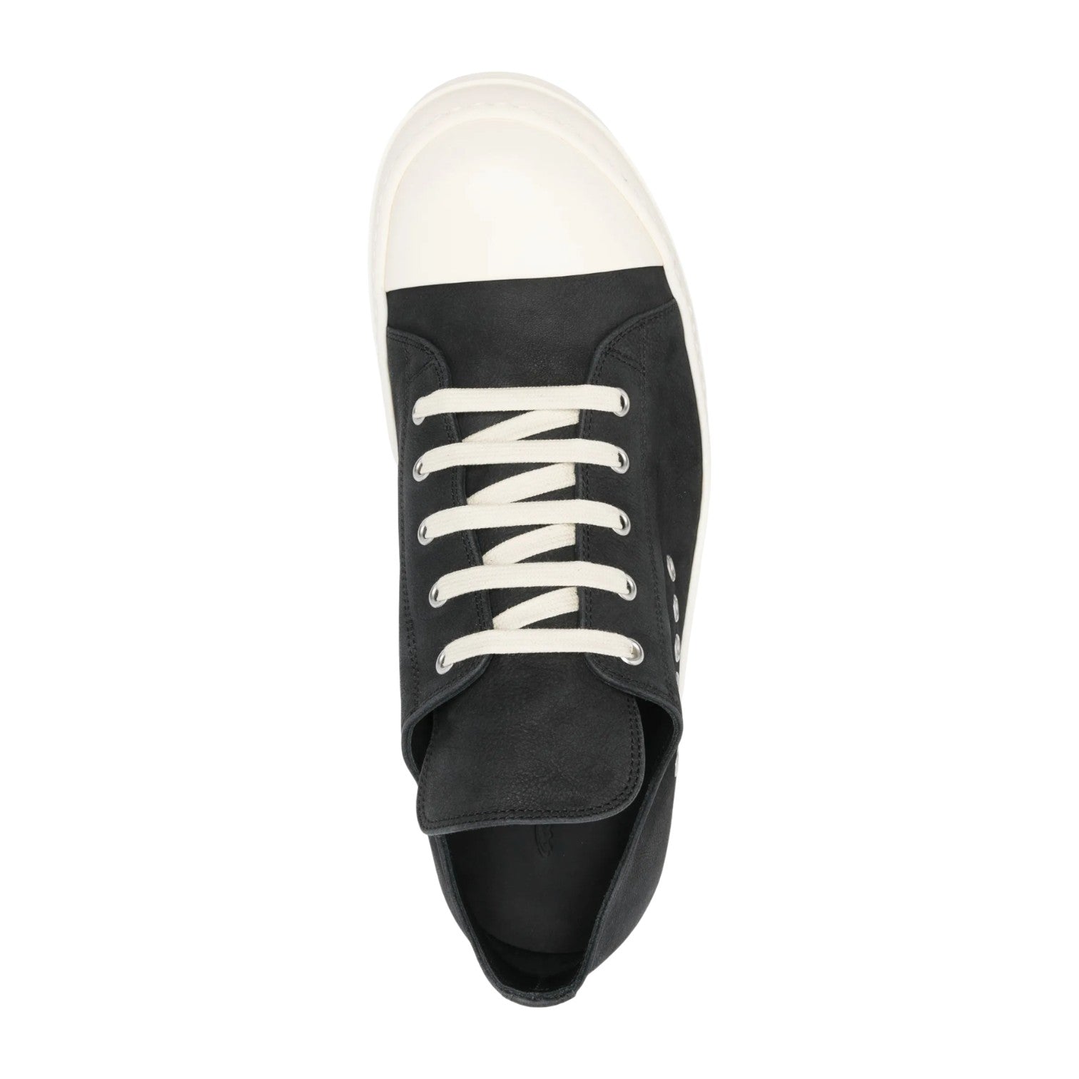 Rick Owens Mainline 'Extreme' Low Black & Milk Sneakers