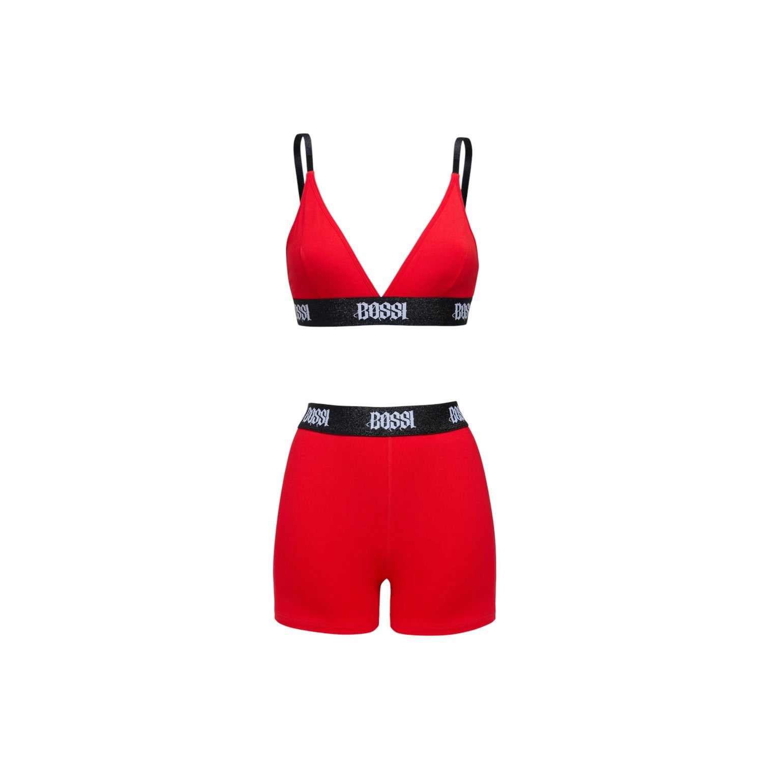 Bossi 'Femme Short' Red Set