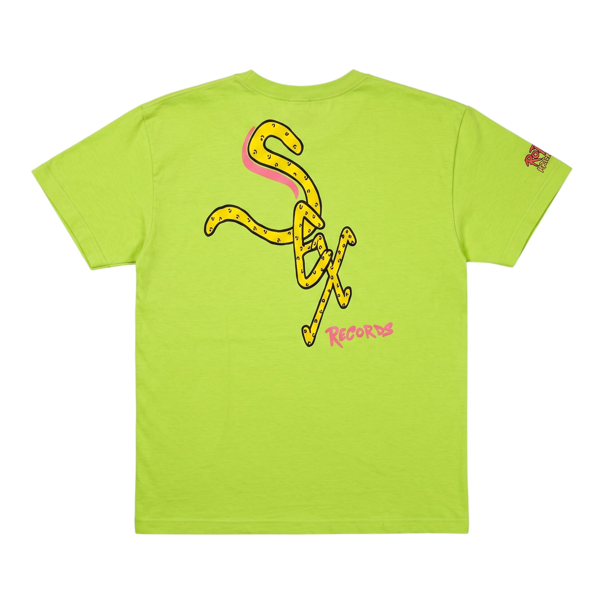 Matty Boy 'Anti Promo Sex Records' Lime Tee