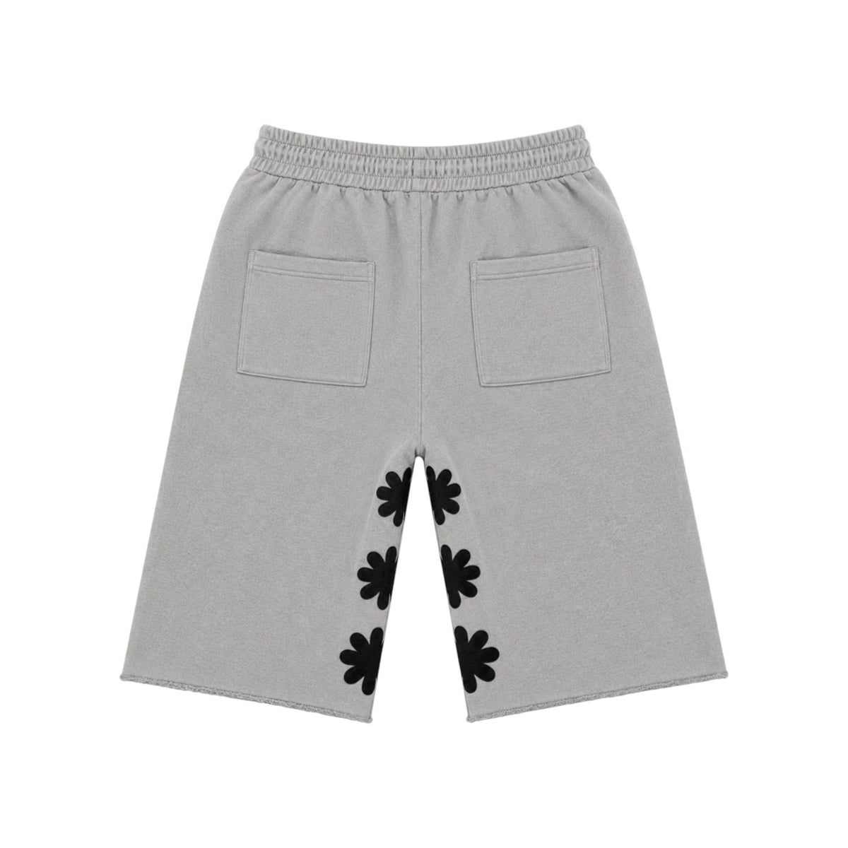 LOST SHDWS 'OG Sun Logo' Grey & Black Shorts