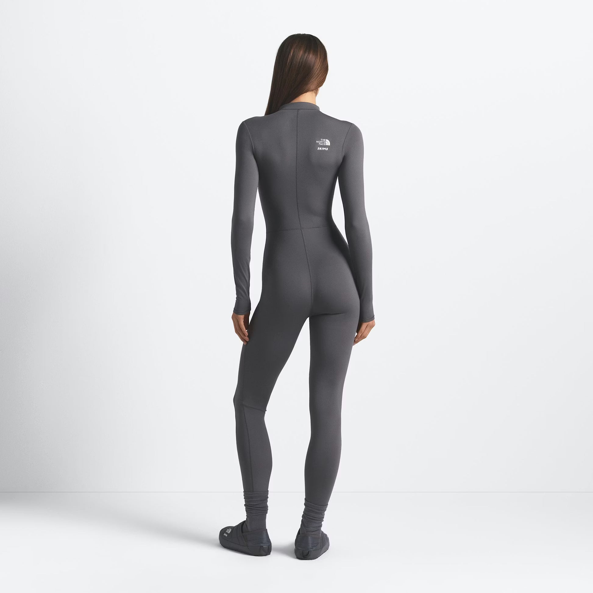 Skims x TNF 'Refina' Gunmetal Bodysuit