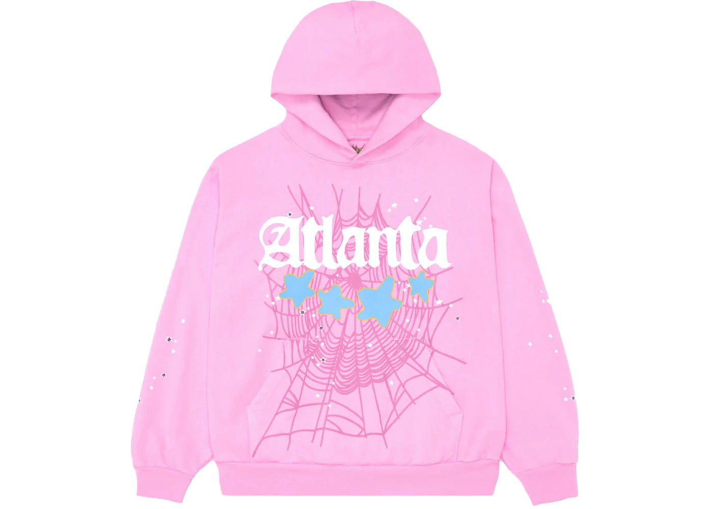 Sp5der Hoodie Pink ATL