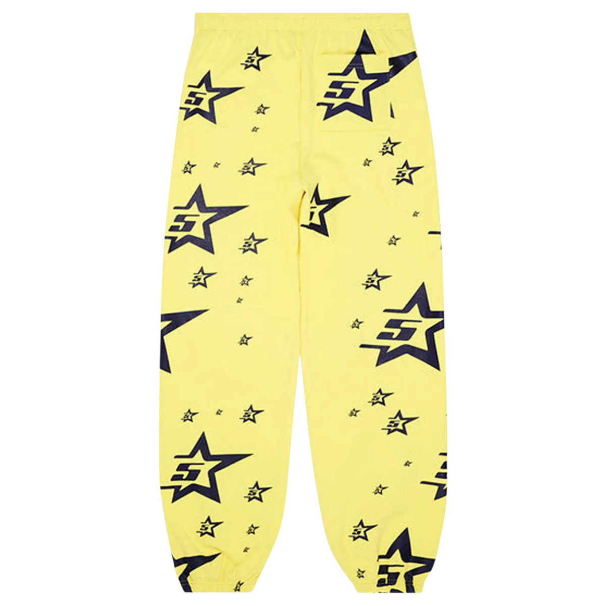 Sp5der AOP Yellow Sweats