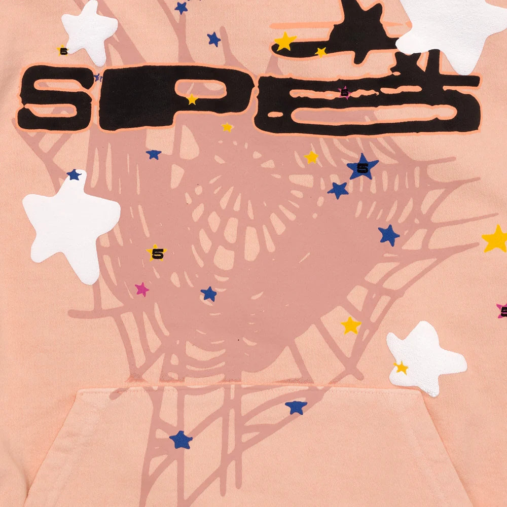 Sp5der Peach Bellini Hoodie
