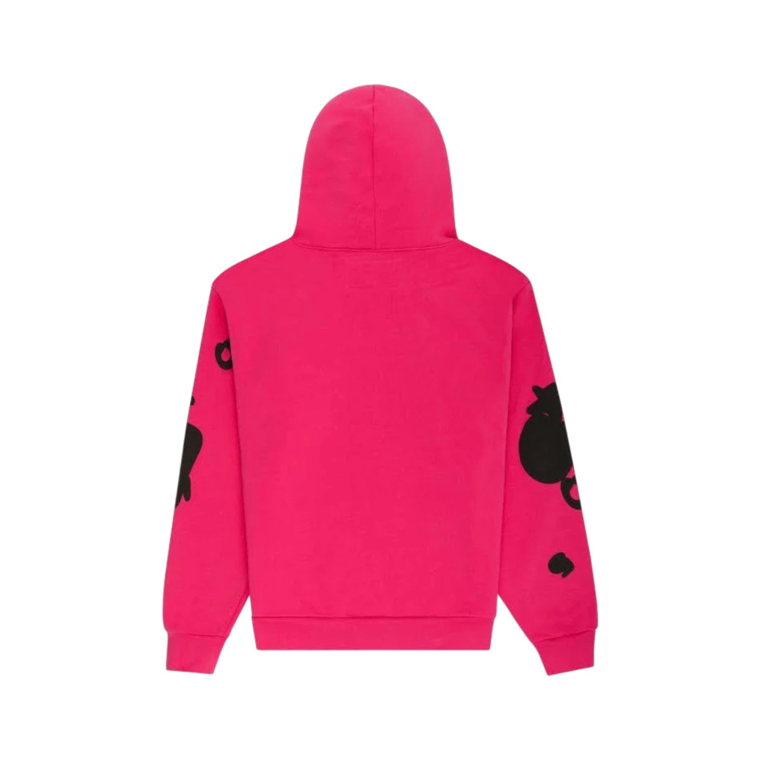 Sp5der 'Beluga' Pink & Black Hoodie