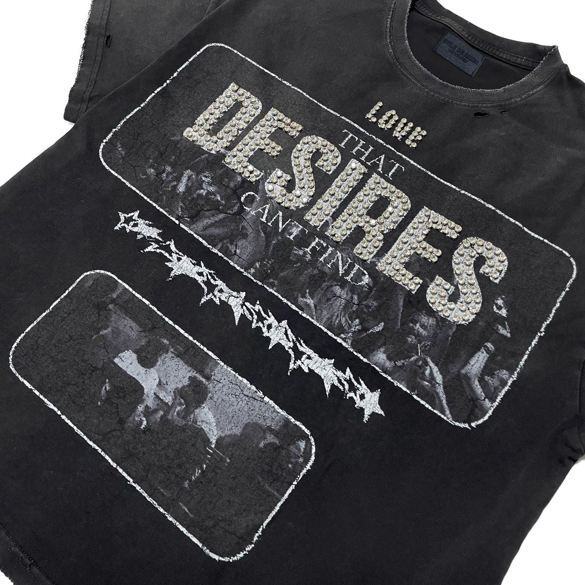 Stile De Amor 'Amor In Desires' Black Tee