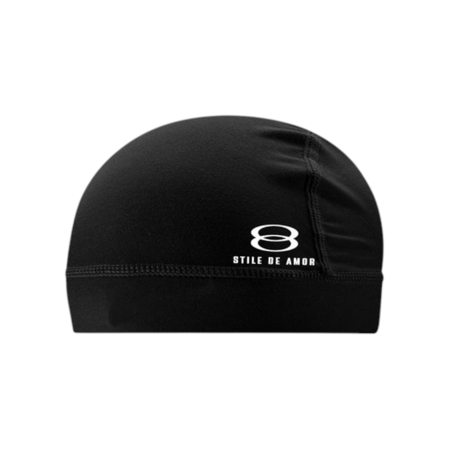 Stile De Amor 'Amor' Black Skull Cap