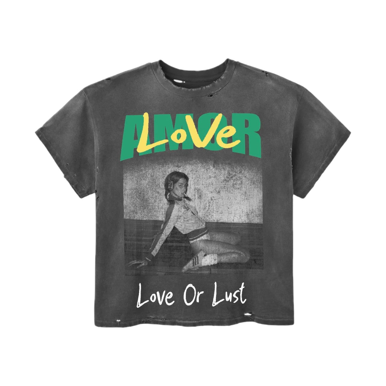 Stile De Amor 'Amor or Lust' Black Tee